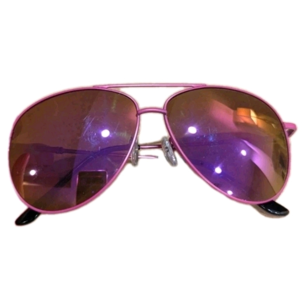 Maui Jim Purple Pink Aviator Sunglasses with Purple Lenses Unisex Design 😍